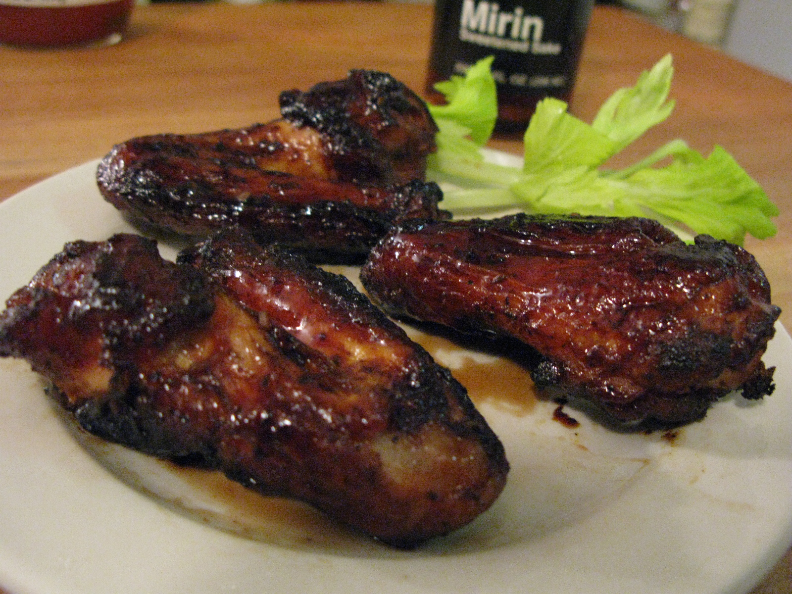Teriyaki Style Grilled Wings